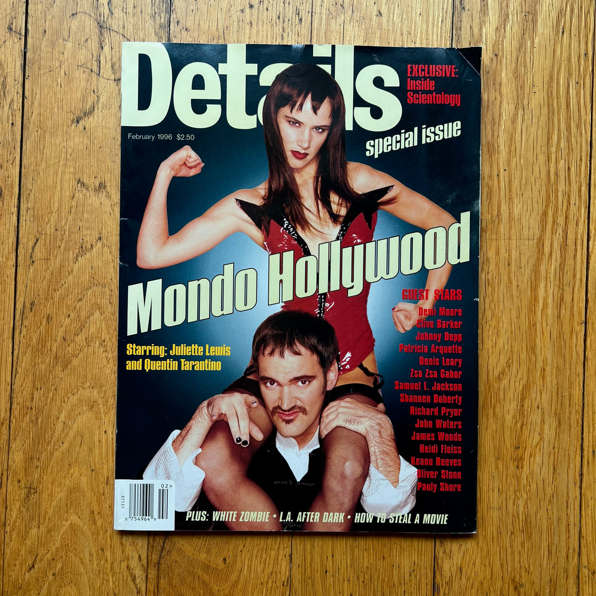 Juliette Lewis & Quentin Tarantino / Details Magazine