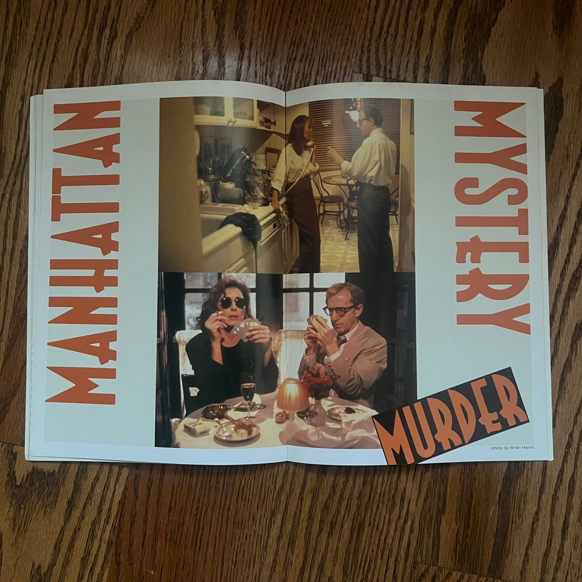 Woody Allen Manhattan Murder Mystery Japanese Movie Book