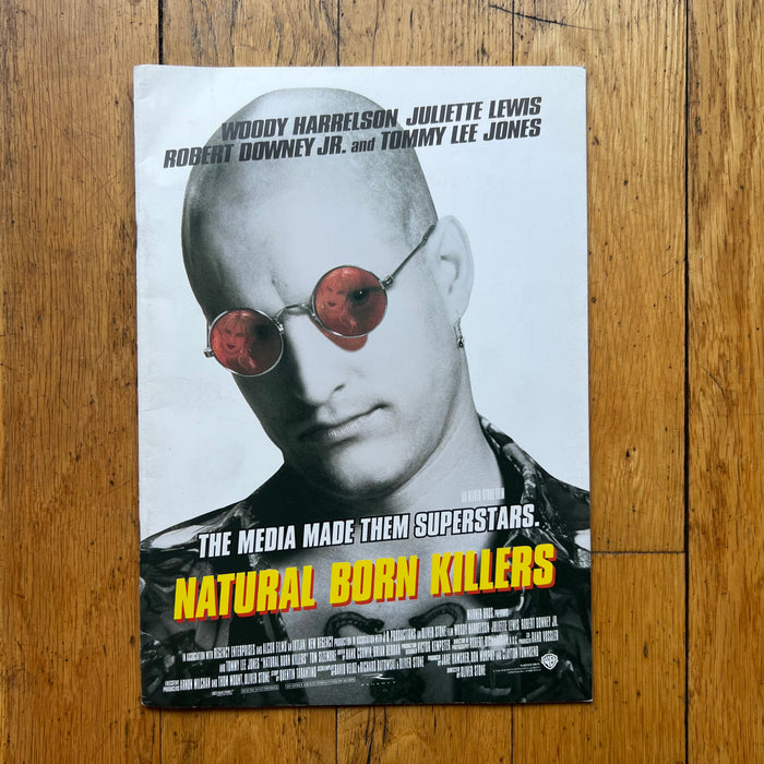 Natural Born Killers Japanese Movie Promo Brochure