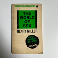 The World of Sex by Henry Miller